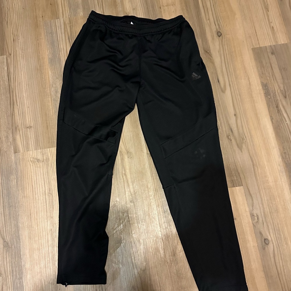 Adidas Joggers. All black. Size large.